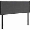 Modway Furniture Camille Queen Fabric Headboard, Gray MOD-5407-GRY